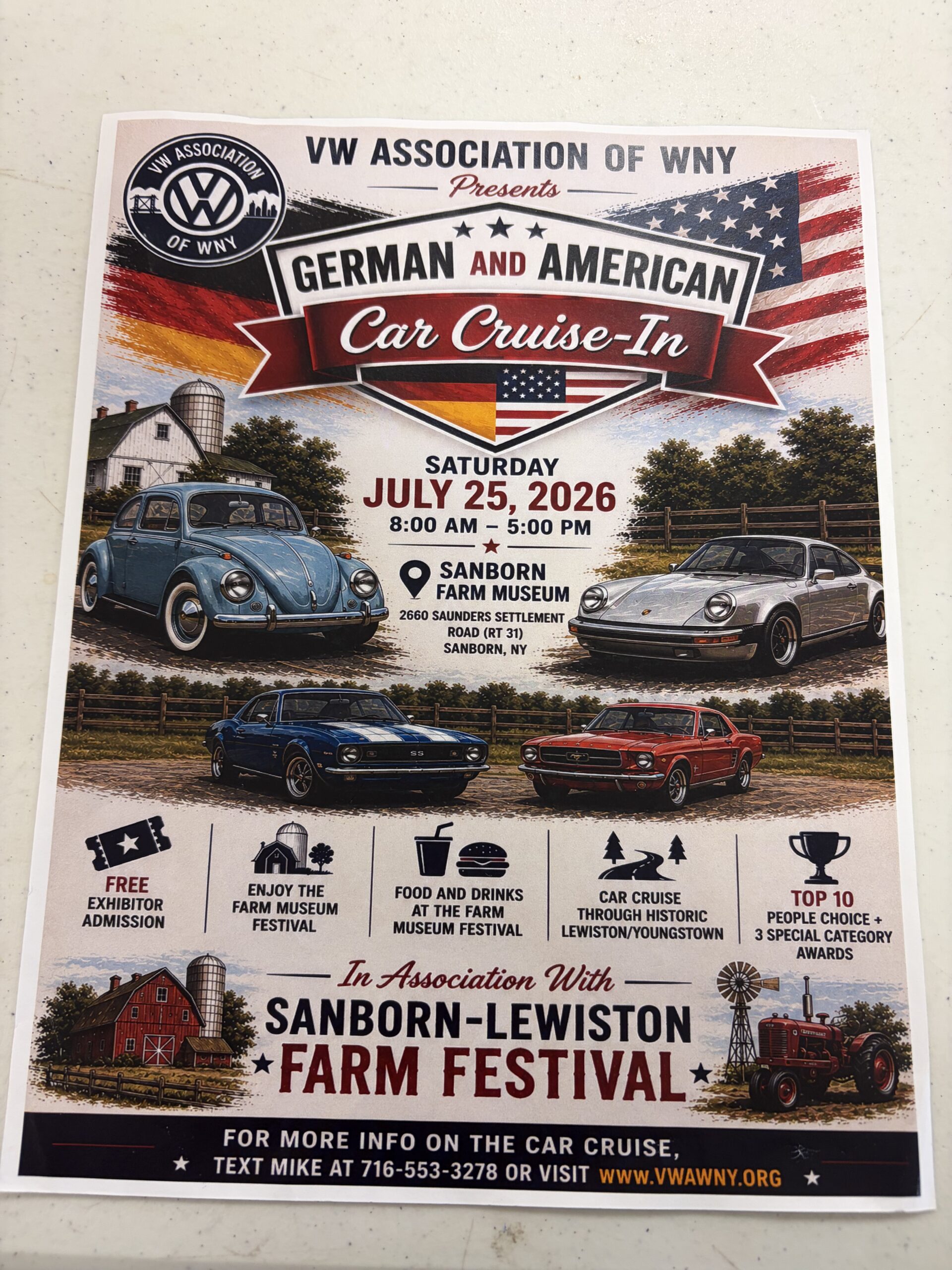 German & American Car Cruise-In